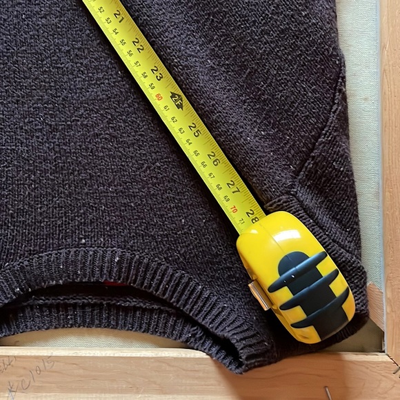 Chaps Knit Sweater - Color: Chocolate Brown, Size: XXL - Picture 9 of 9